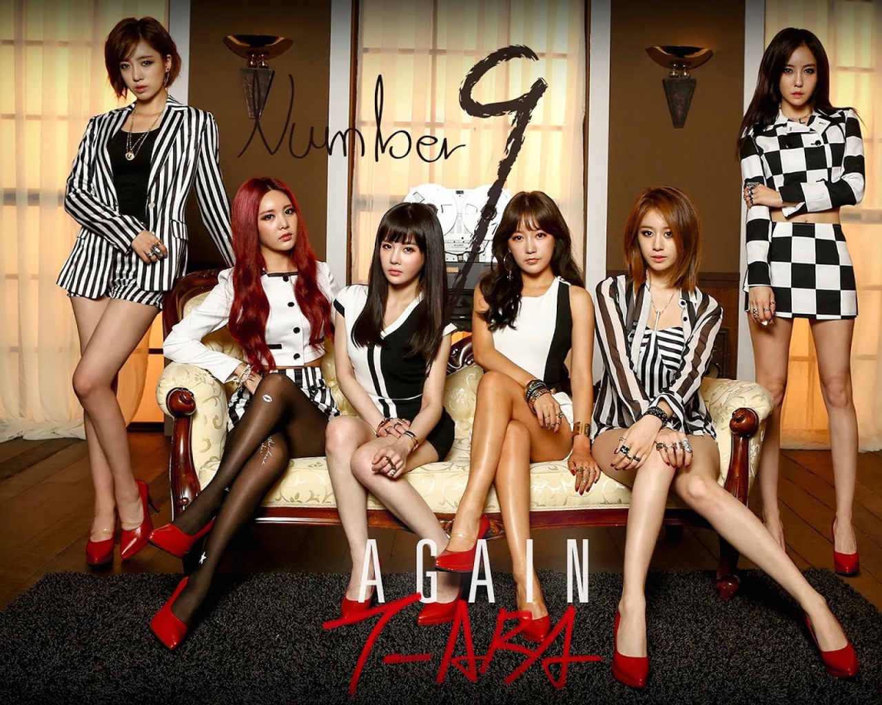 Музыкальная группа из Южной Кореи T-ara