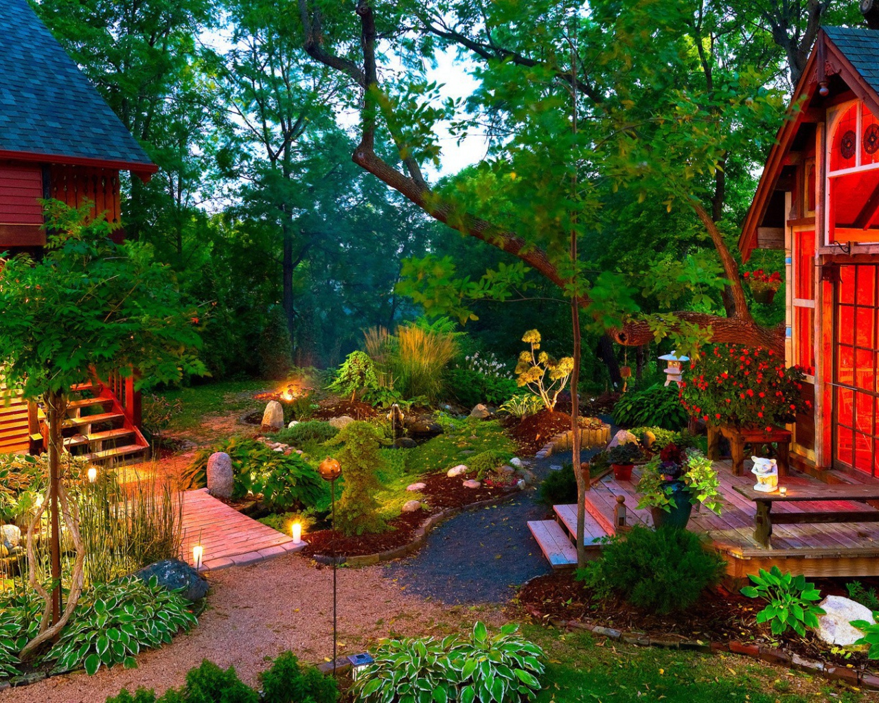 Домики для отдыха в японском стиле