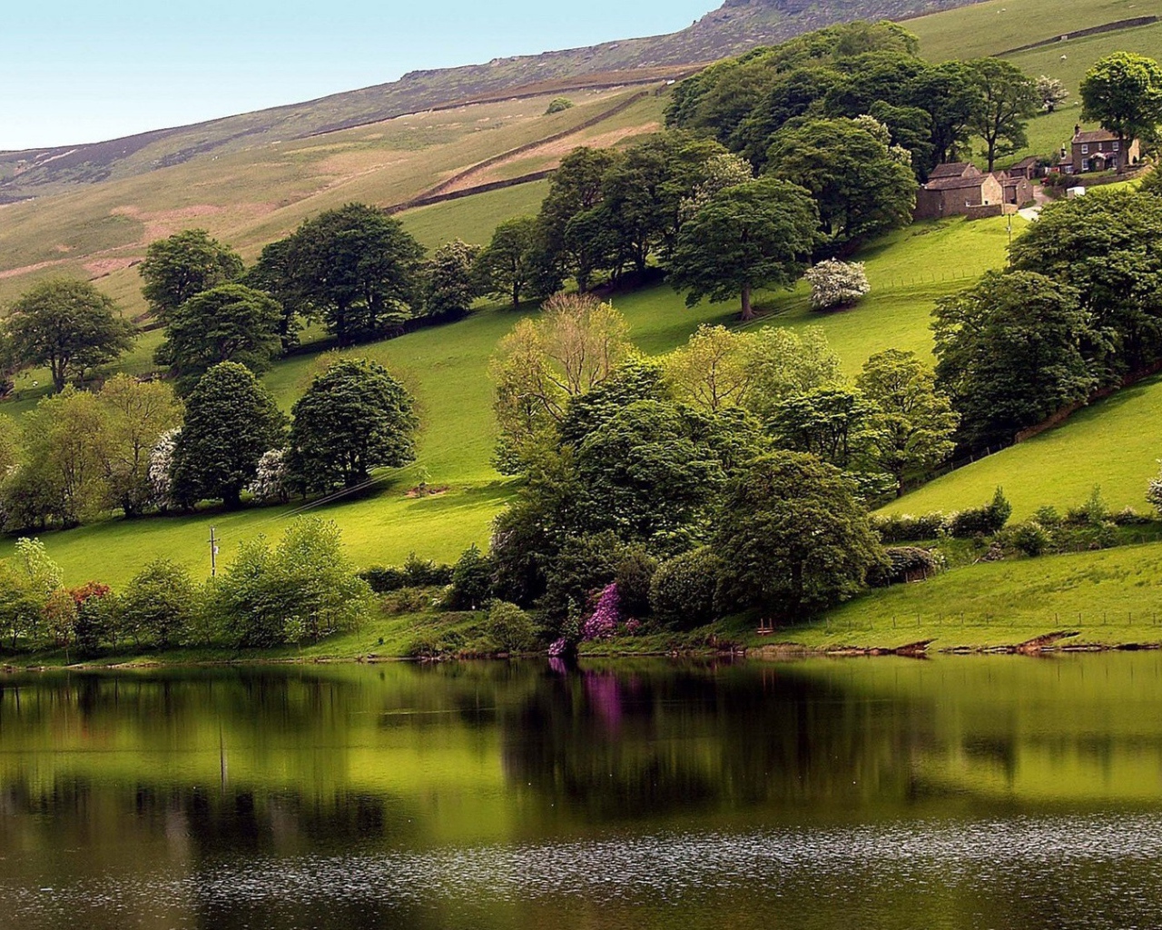 Усадьба на склоне горы