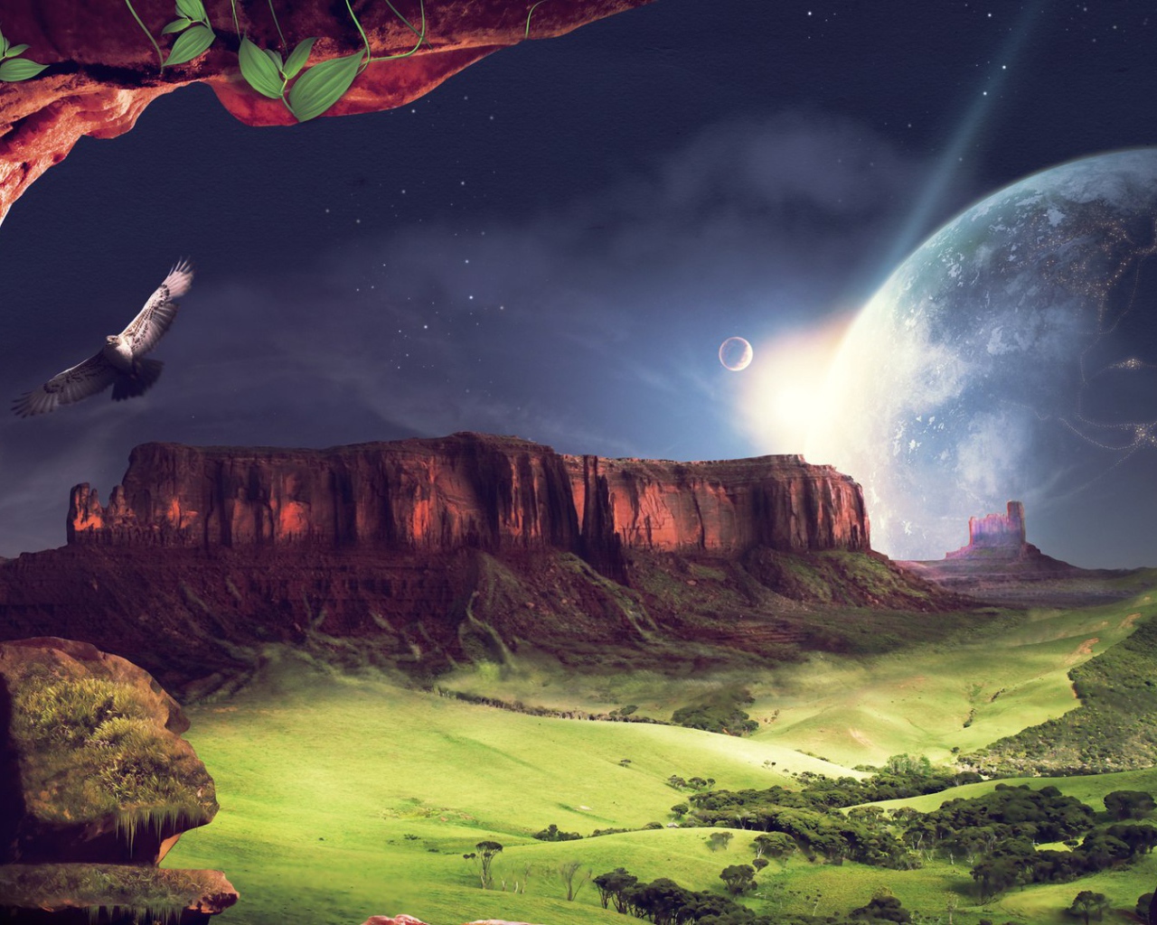 Ночь в каньоне