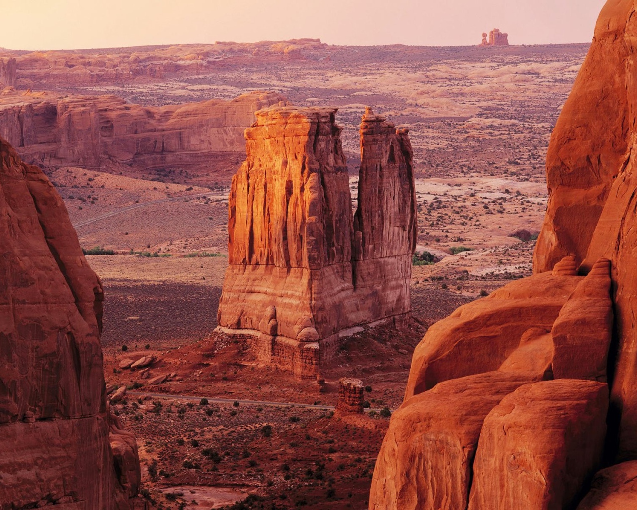 Скальные образования в штате Юта