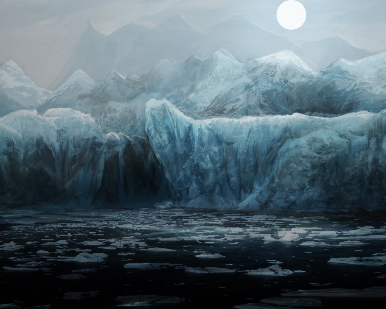 Место, где рождаются айсберги