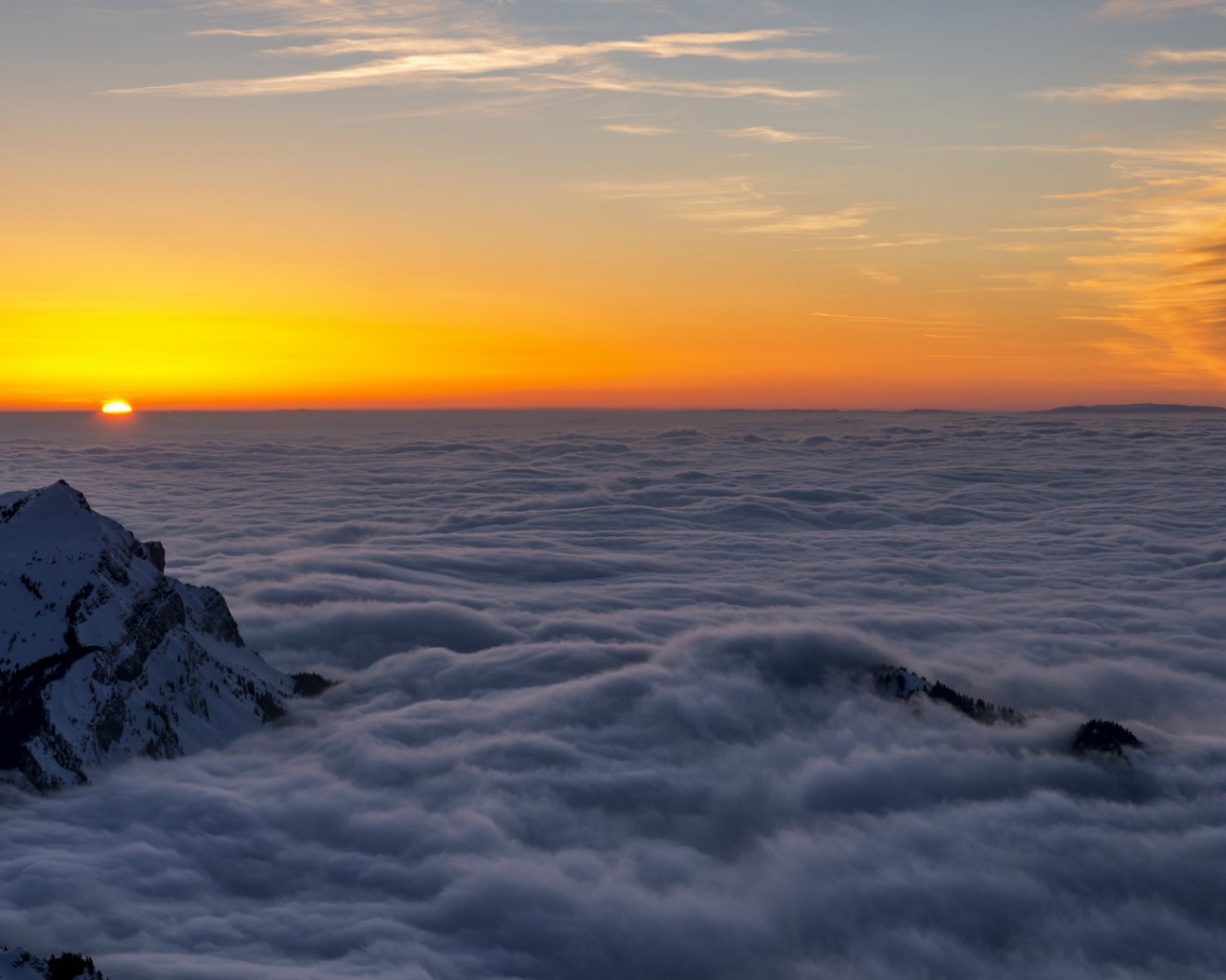 Море из облаков