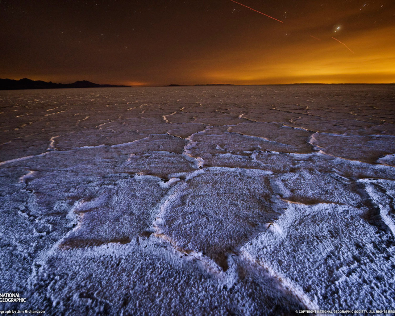 Высохшее озеро