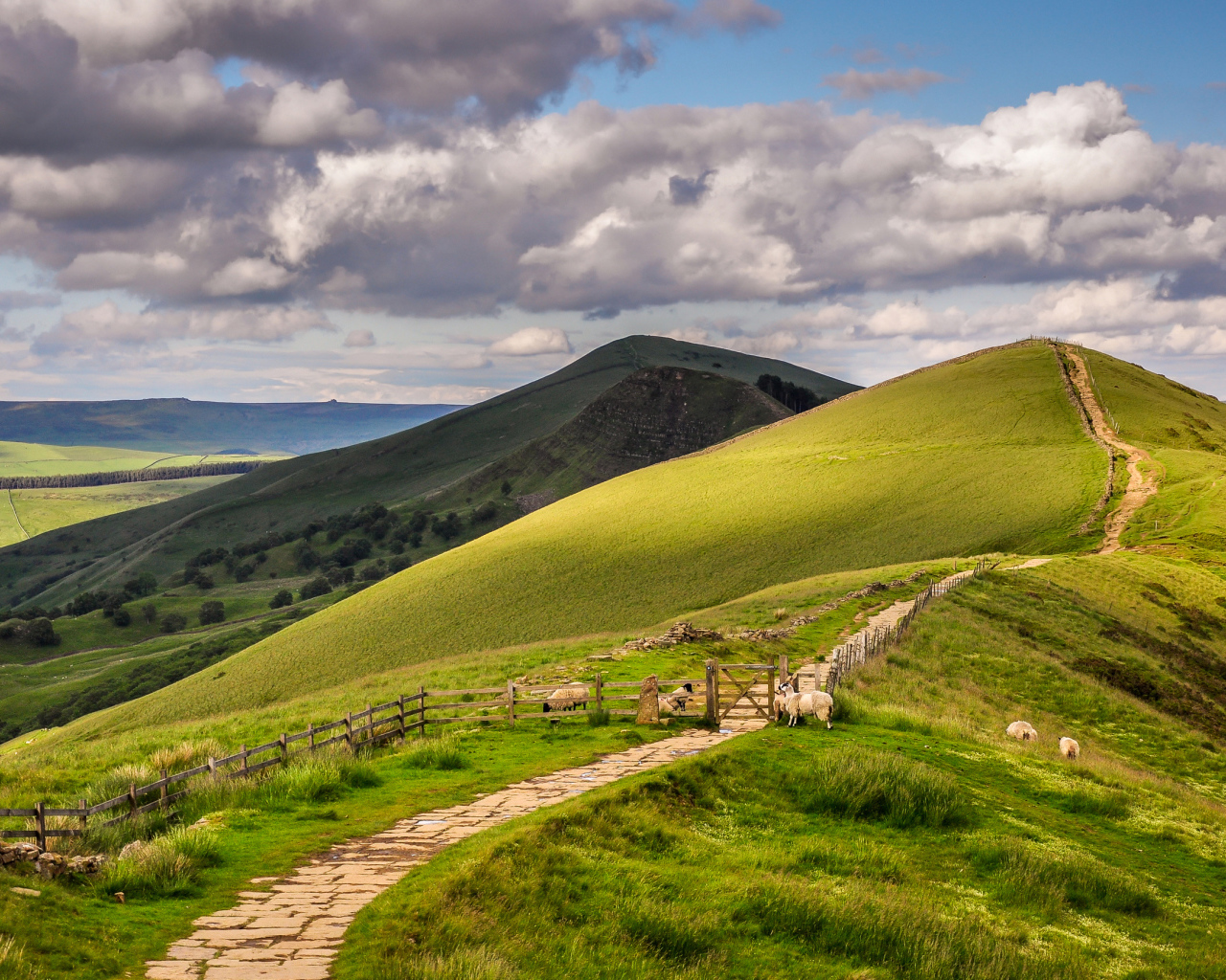 Дорога на холмах