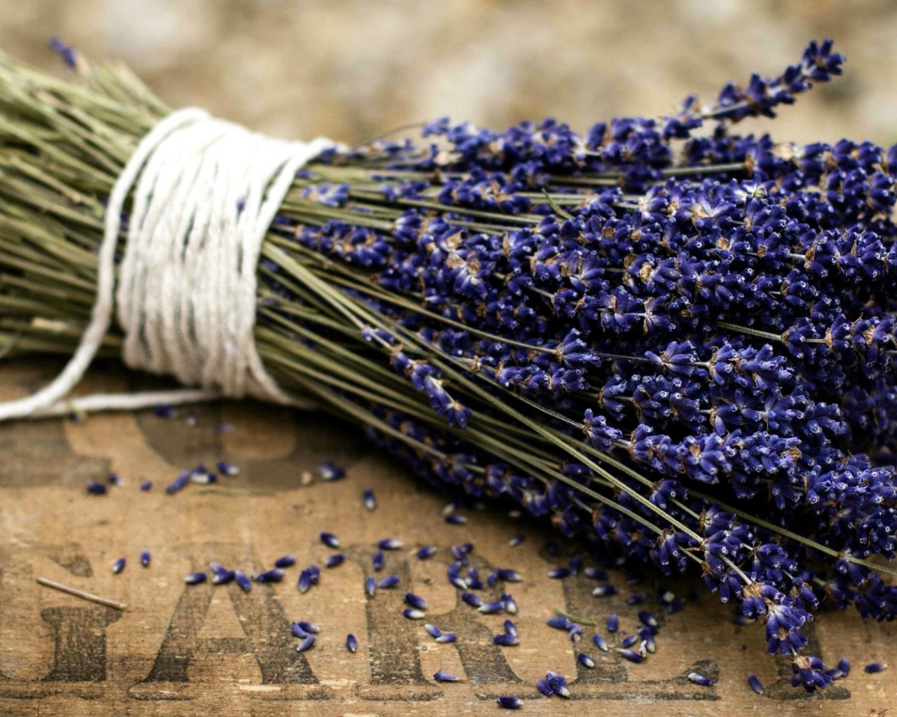 Букет цветов лаванды