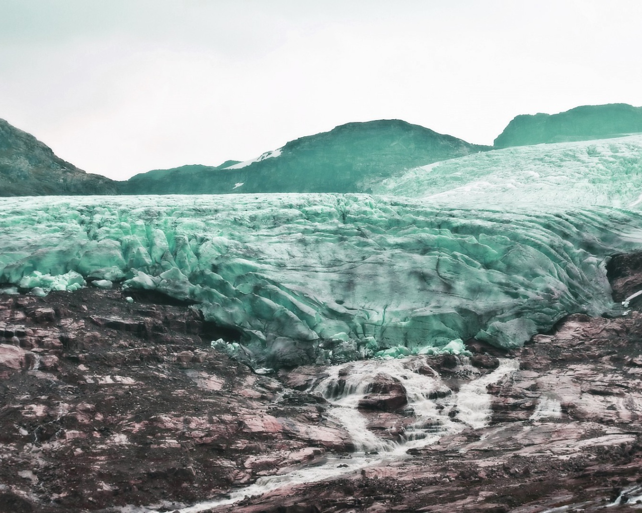 Там где заканчивается ледник