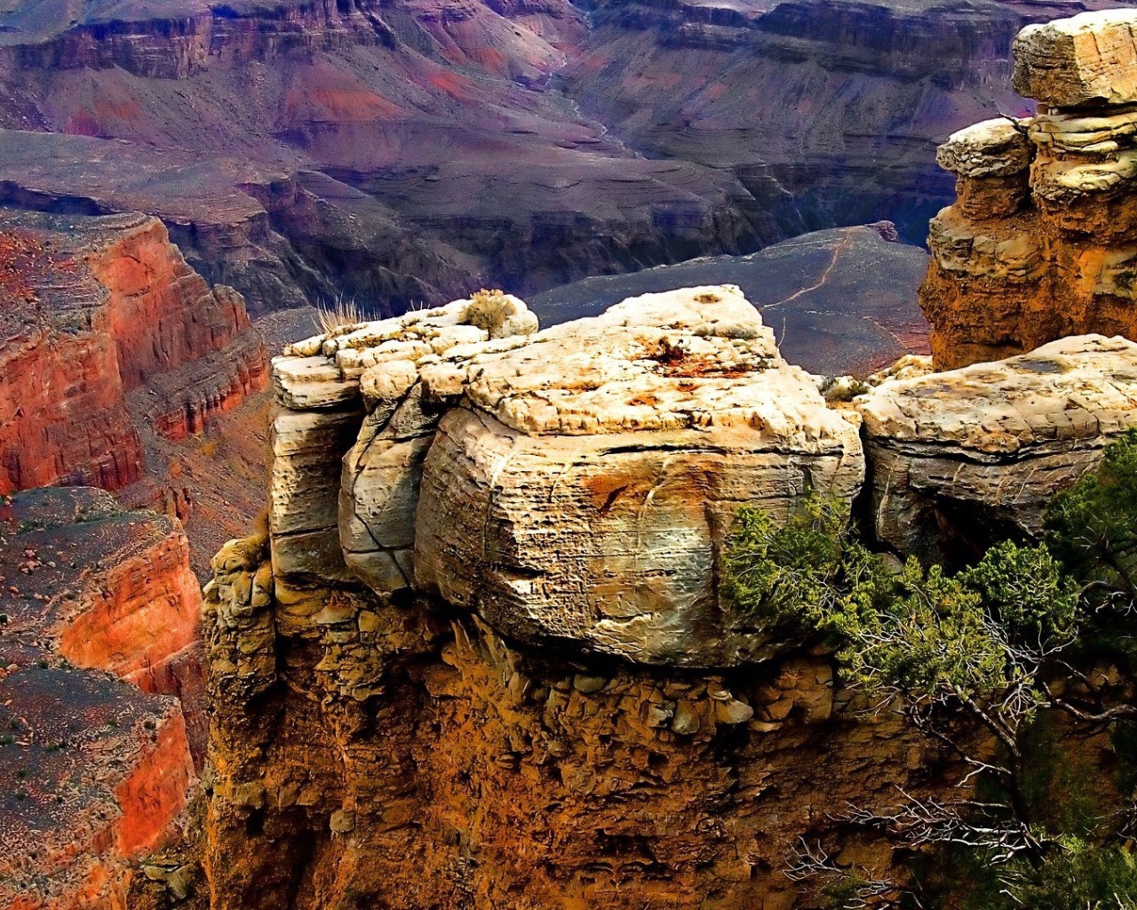 Дикие мертвые скалы в каньоне