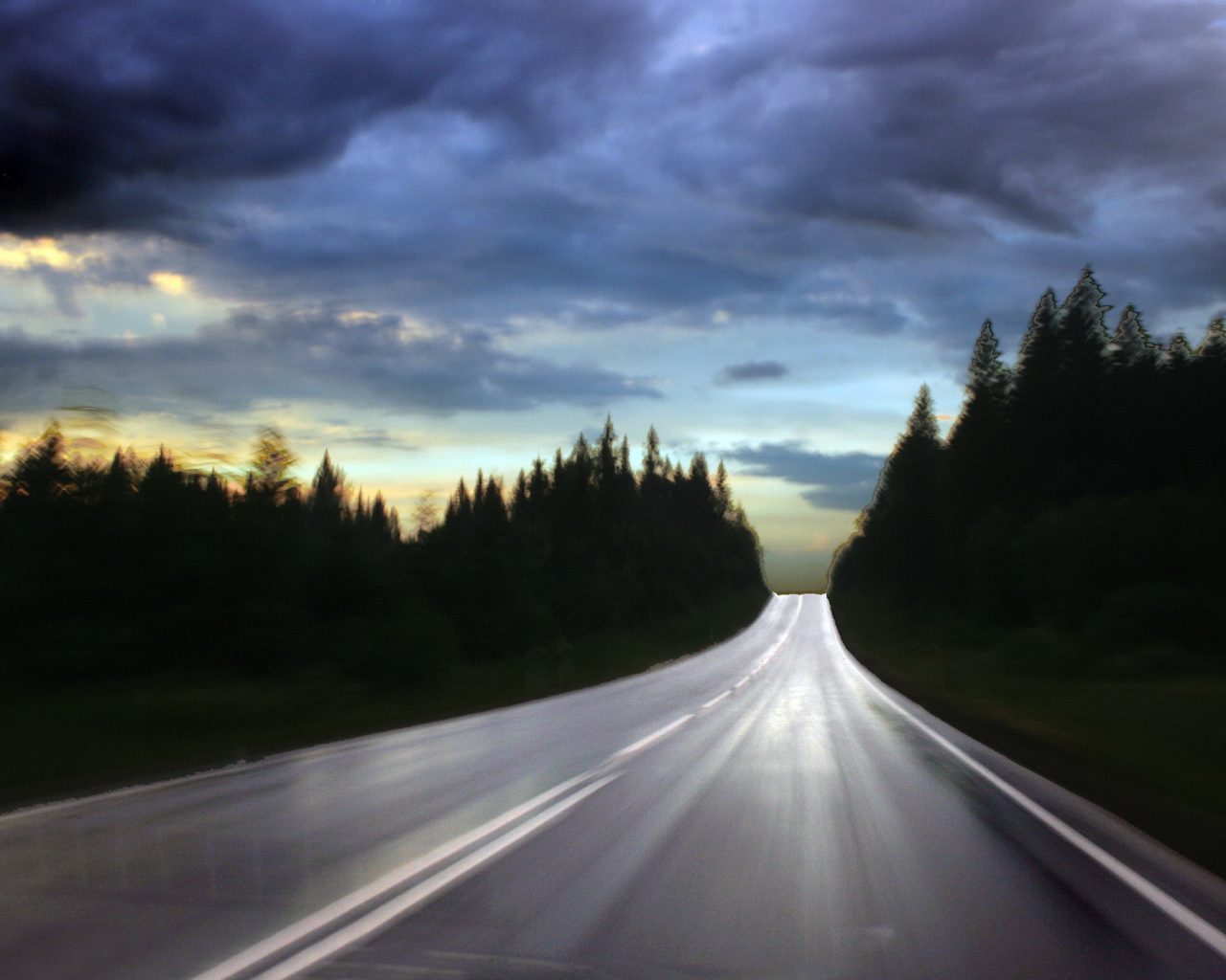 Блестящая дорога