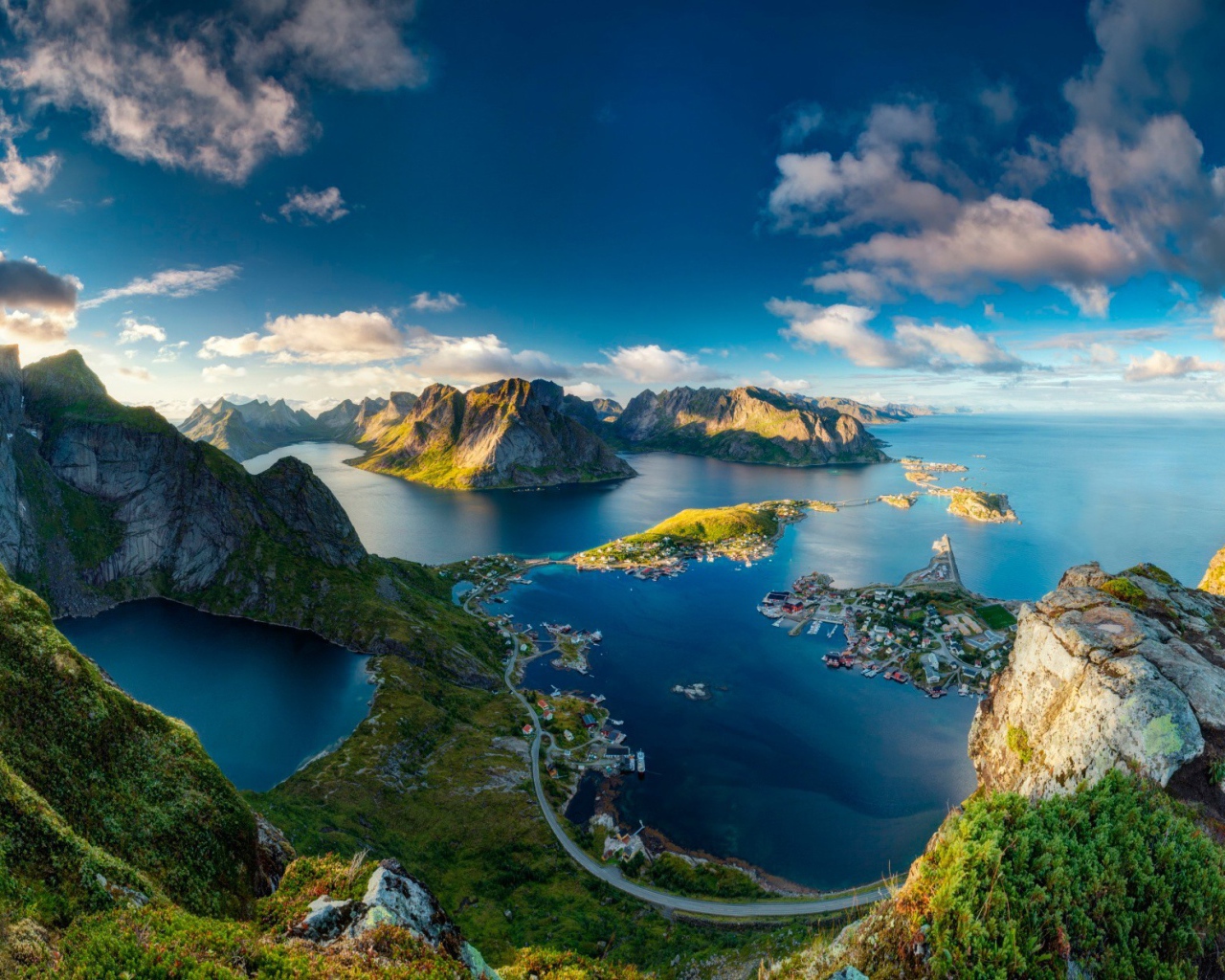 Красивые фьорды Норвегии