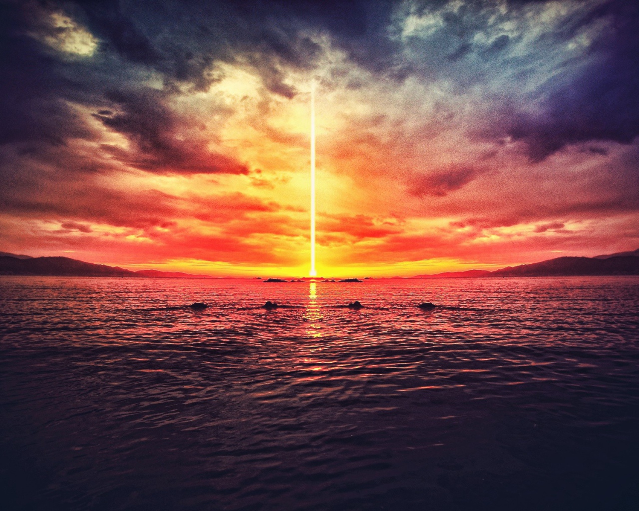 Луч света из воды