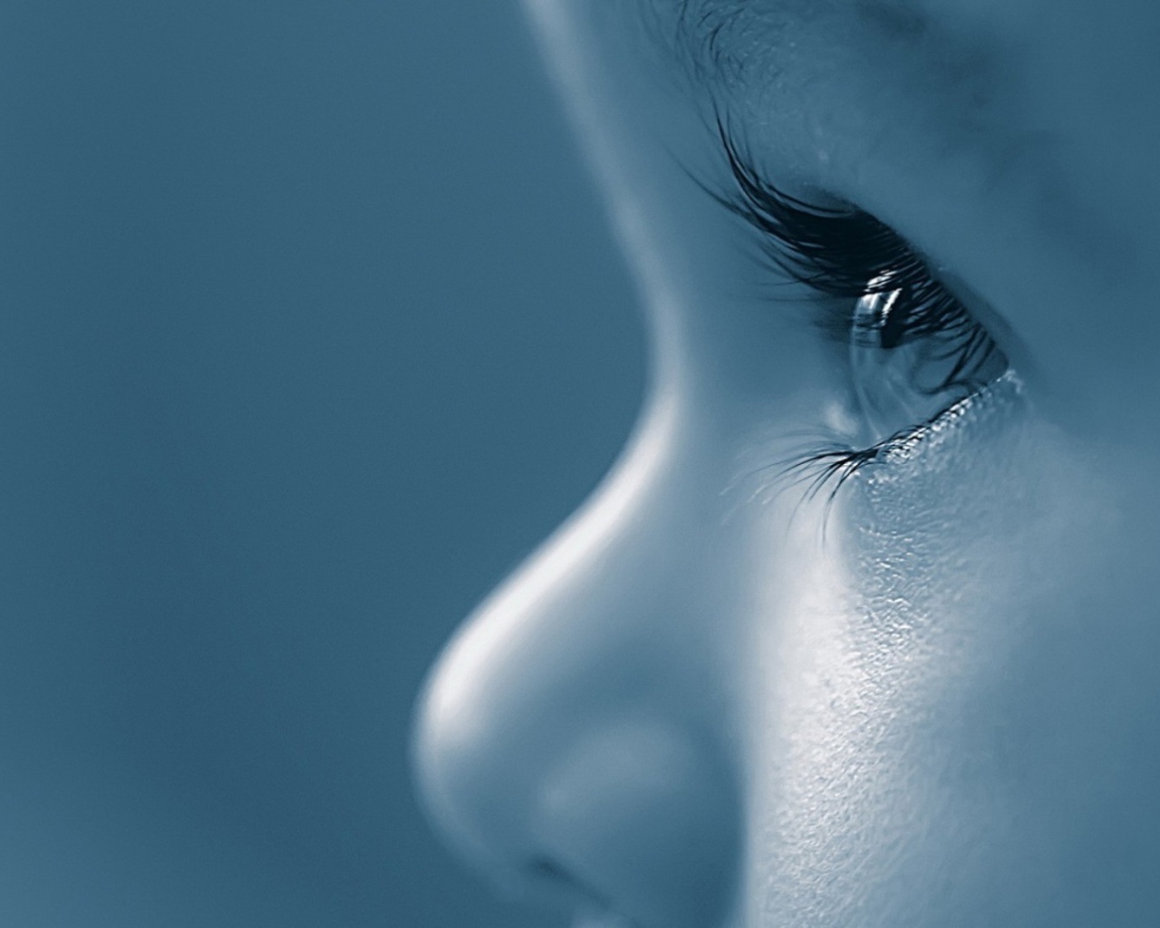 Глаза маленького ребенка