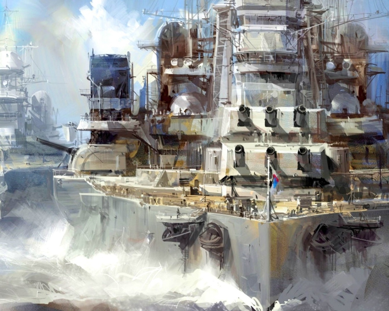 Линейные корабли в строю