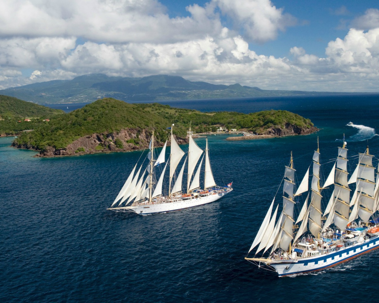 Парусники Star Clipper и Royal Clipper