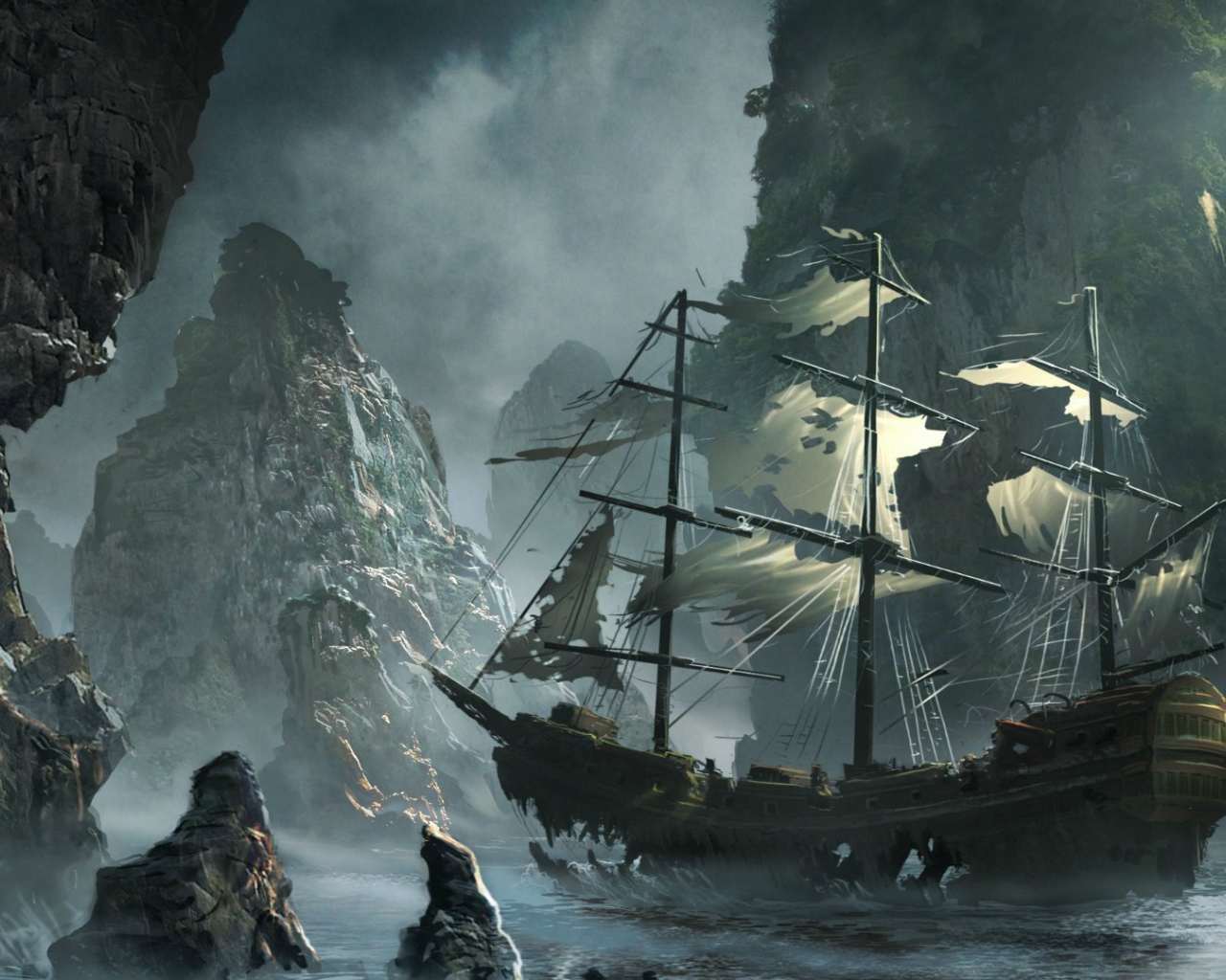 Корабль Летучий голландец