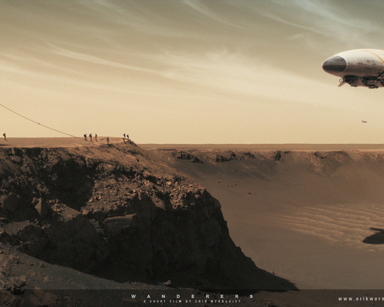Дирижабль на Марсе, фильм Wanderers