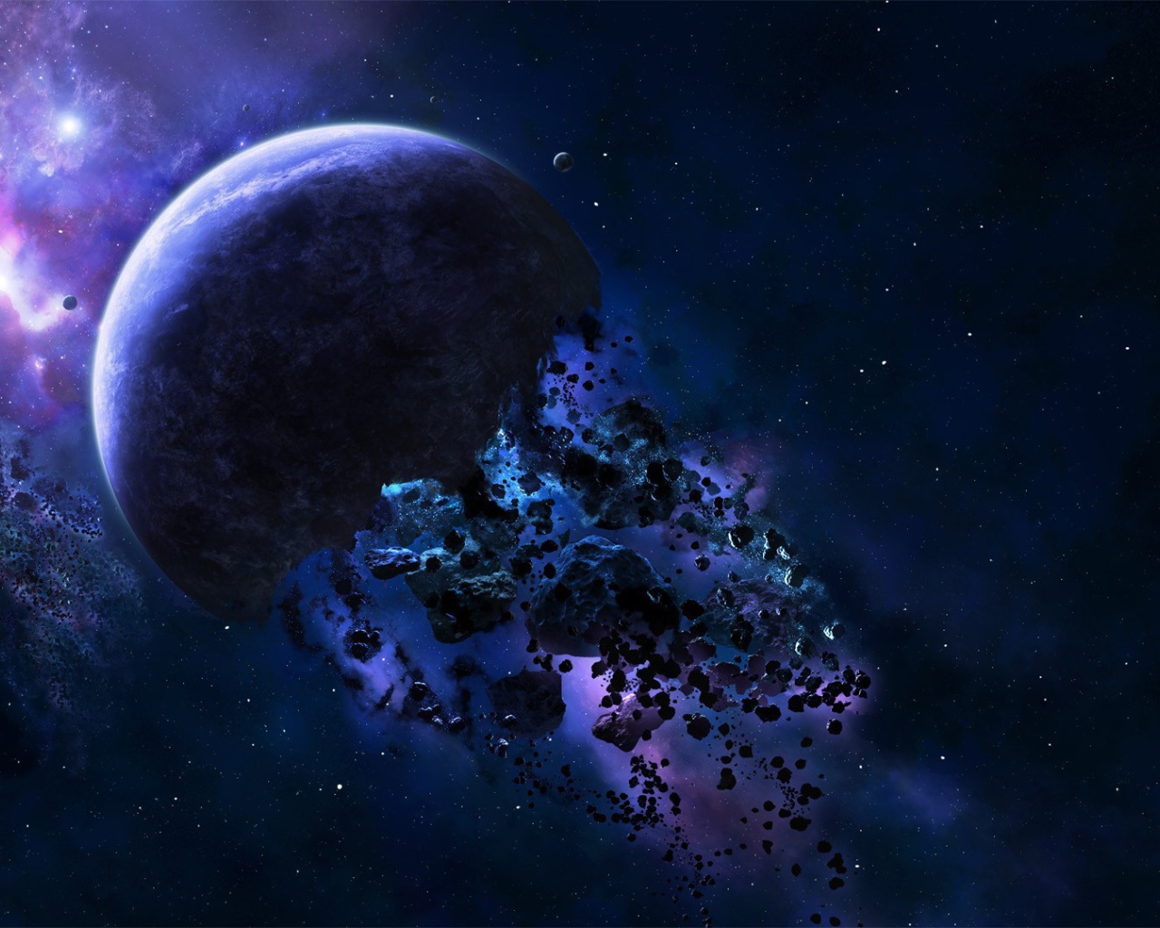 Чужая планета рассыпалась в пыль