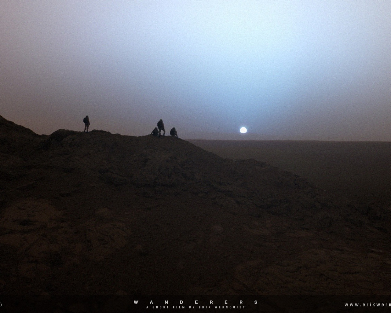 Голубой закат на Марсе, фильм Wanderers