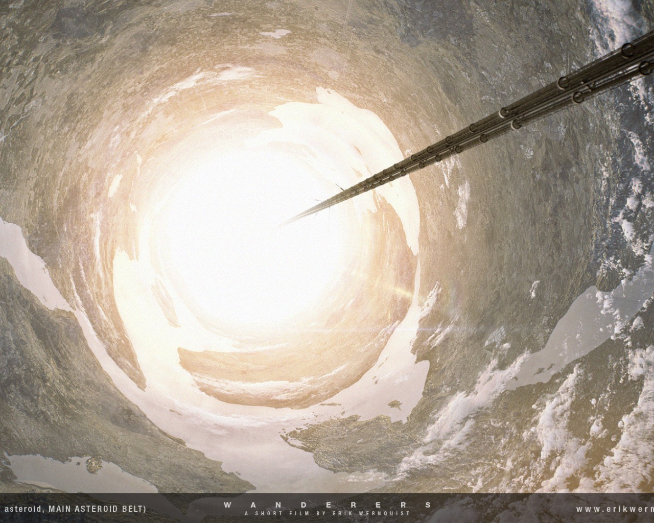 Бурение астероида, фильм Wanderers