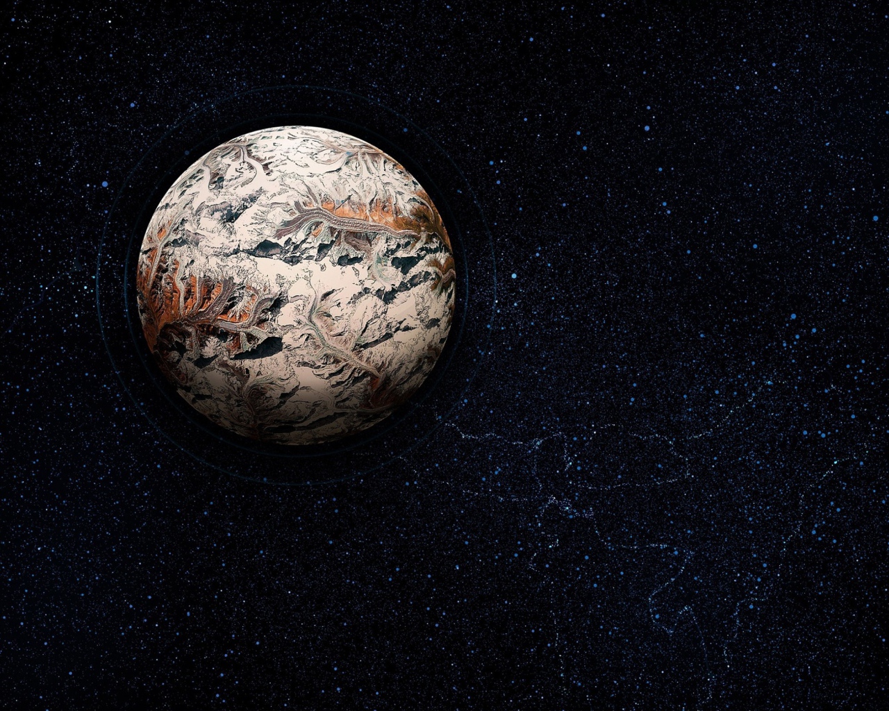 Серая планета, черный космос