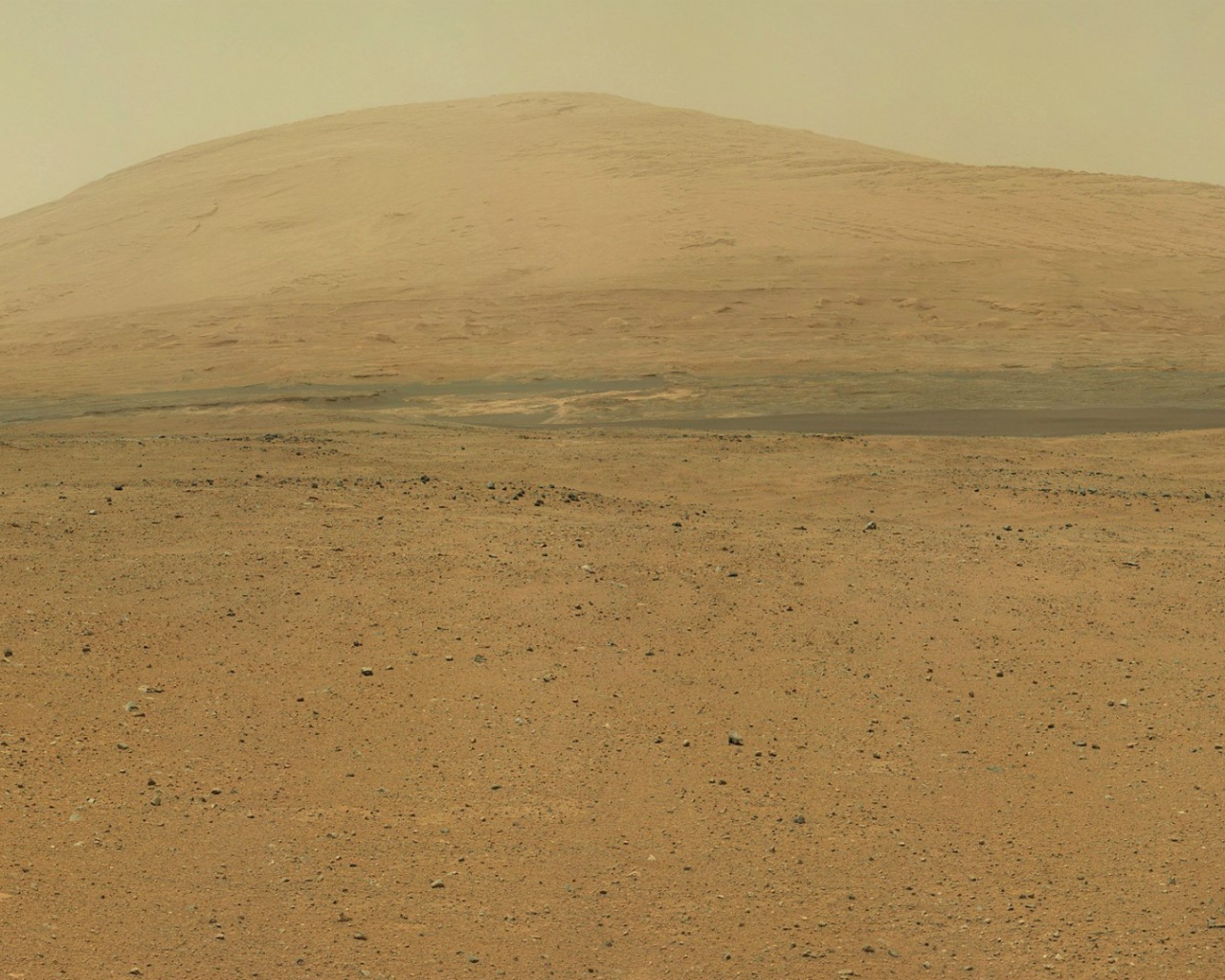 Гора Шарп на Марсе