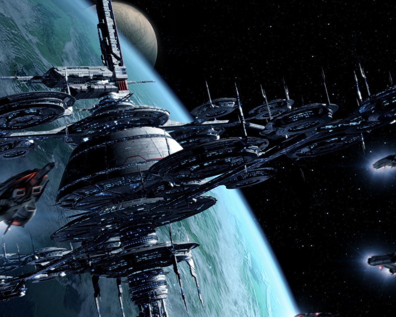 Околоземная станция в будущем