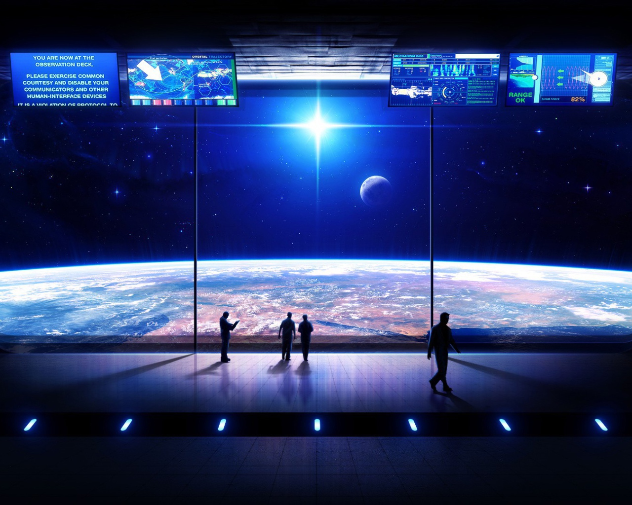 Научная станция на орбите земли