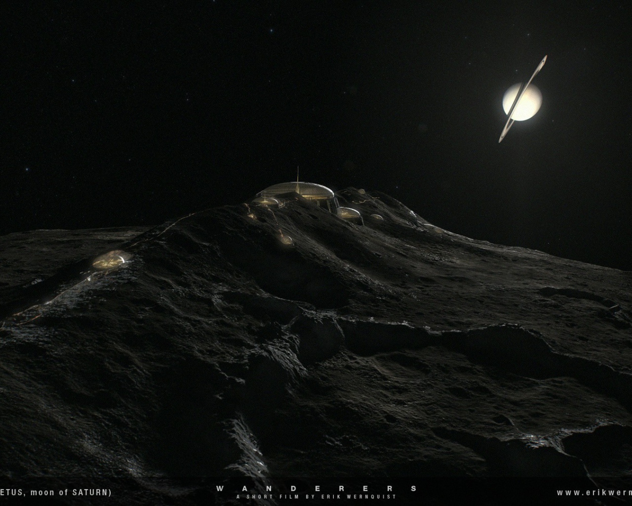 Поселение на спутнике Сатурна, фильм Wanderers