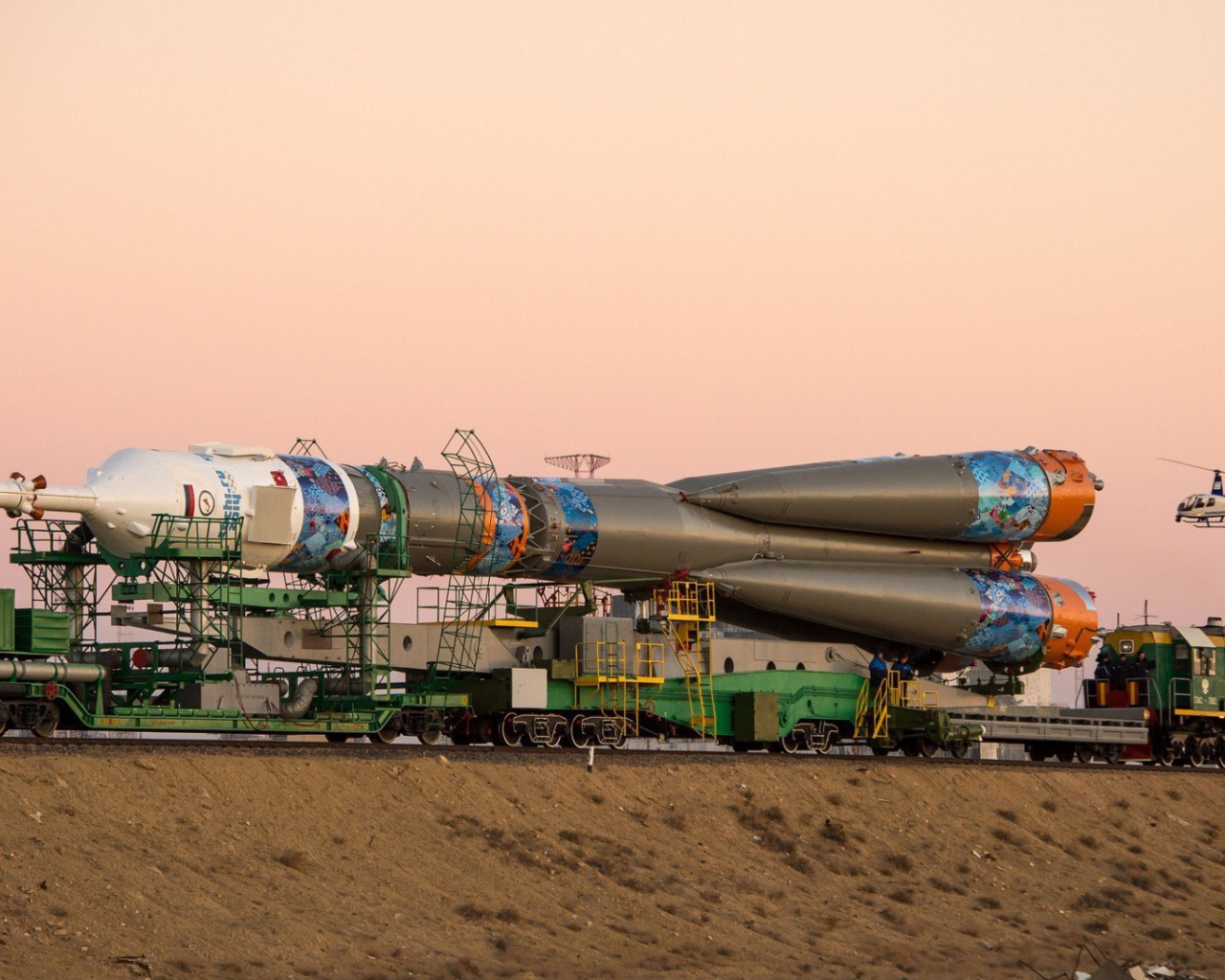Космическая ракета Союз ТМА-11М