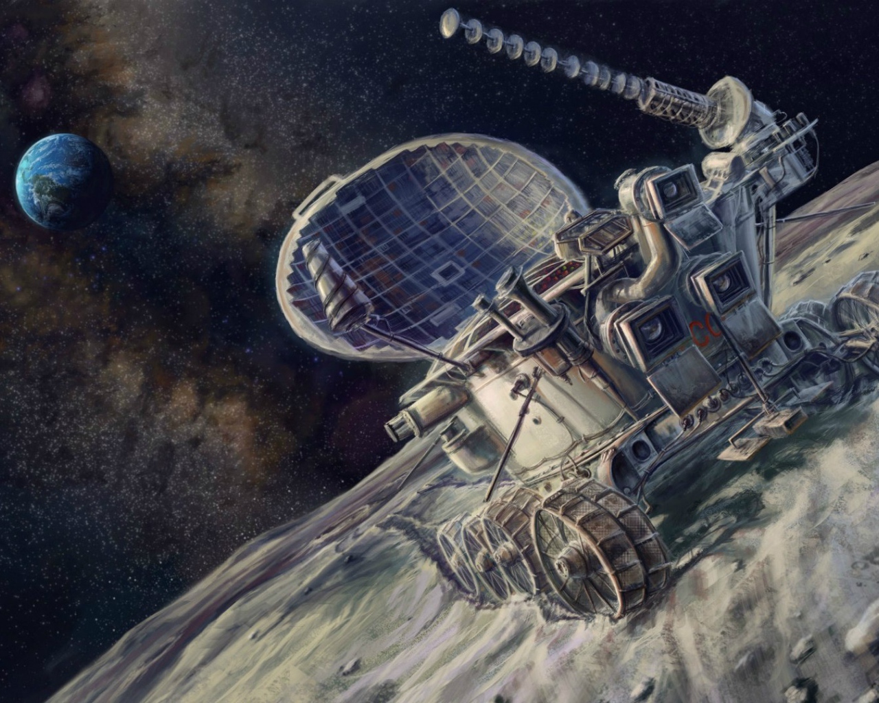 Первый луноход на Луне