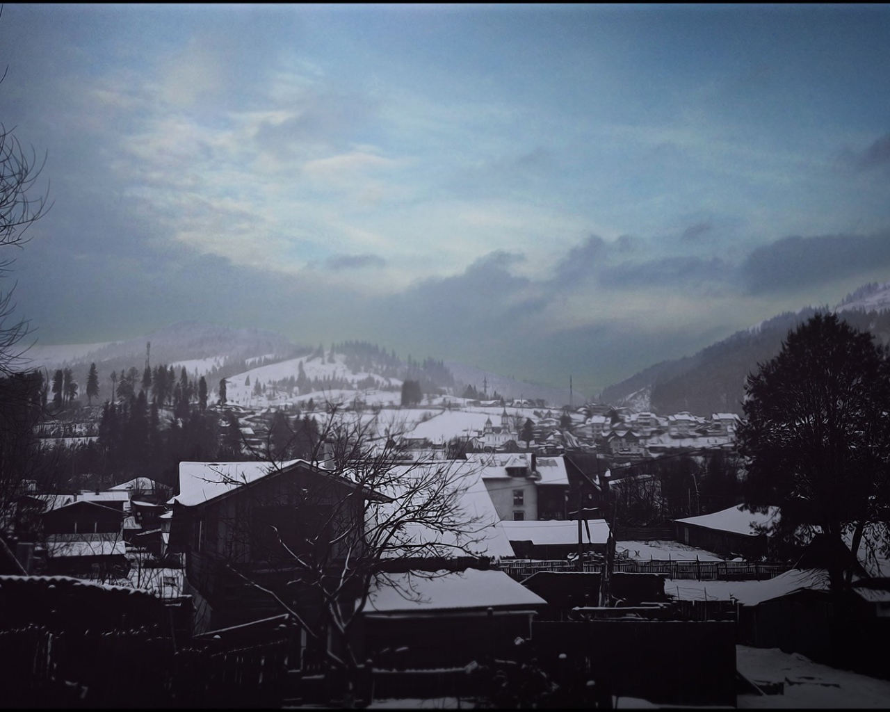 Город Ватра в Румынии