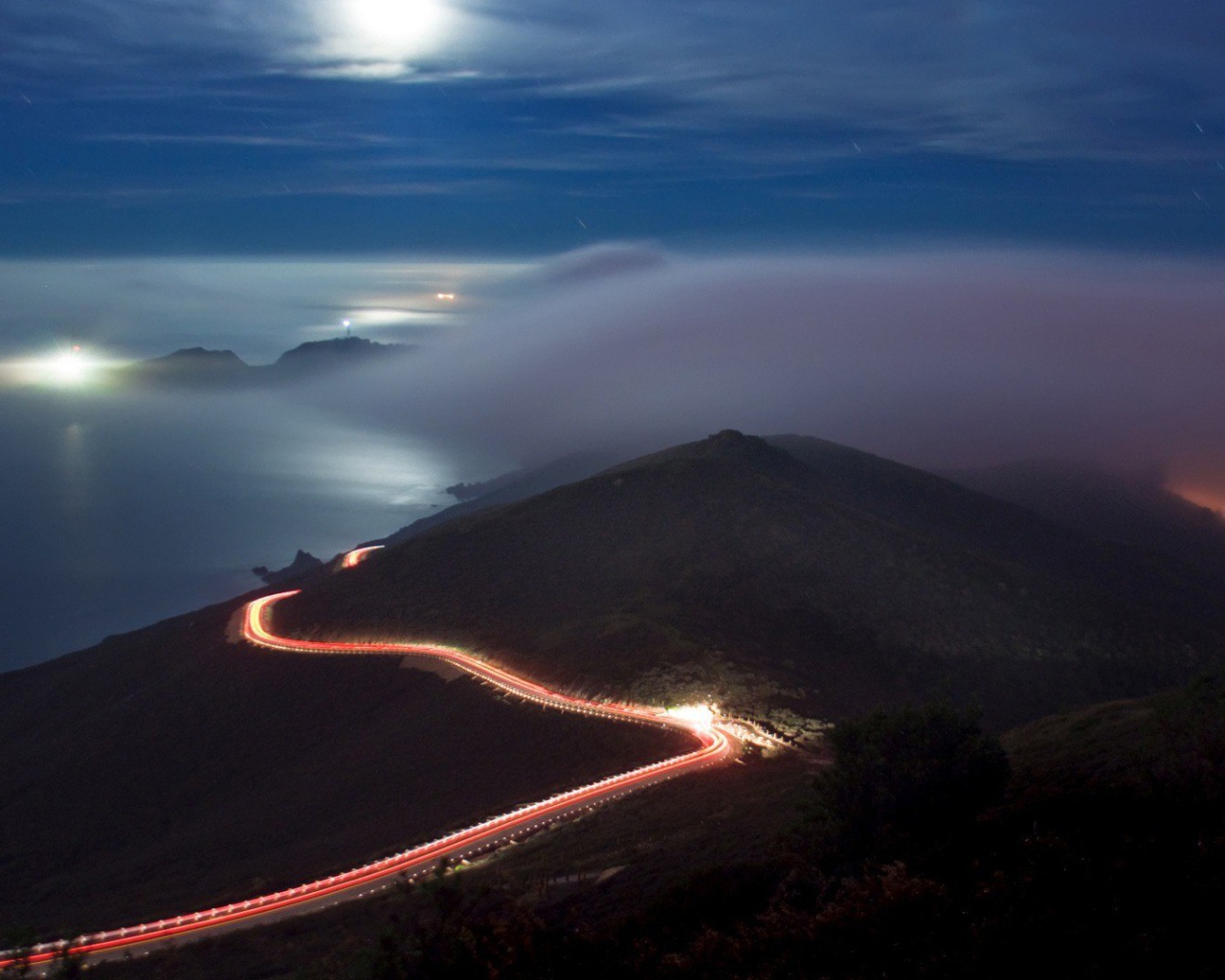 Автострада в горах