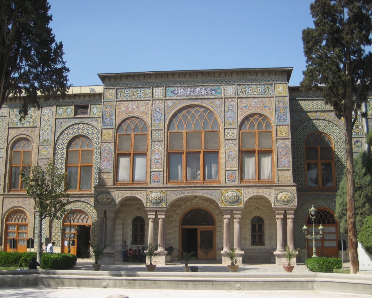 Дворец Гулистан в Иране