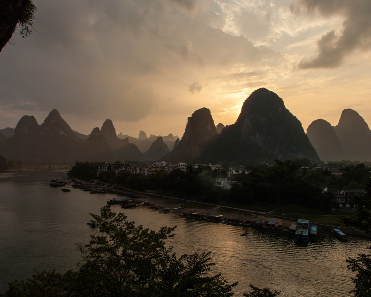 Горный ландшафт в Китае