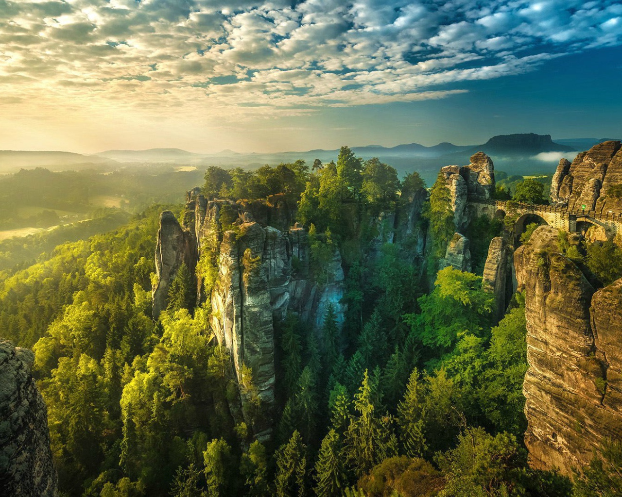 Саксонская Швейцария в Германии