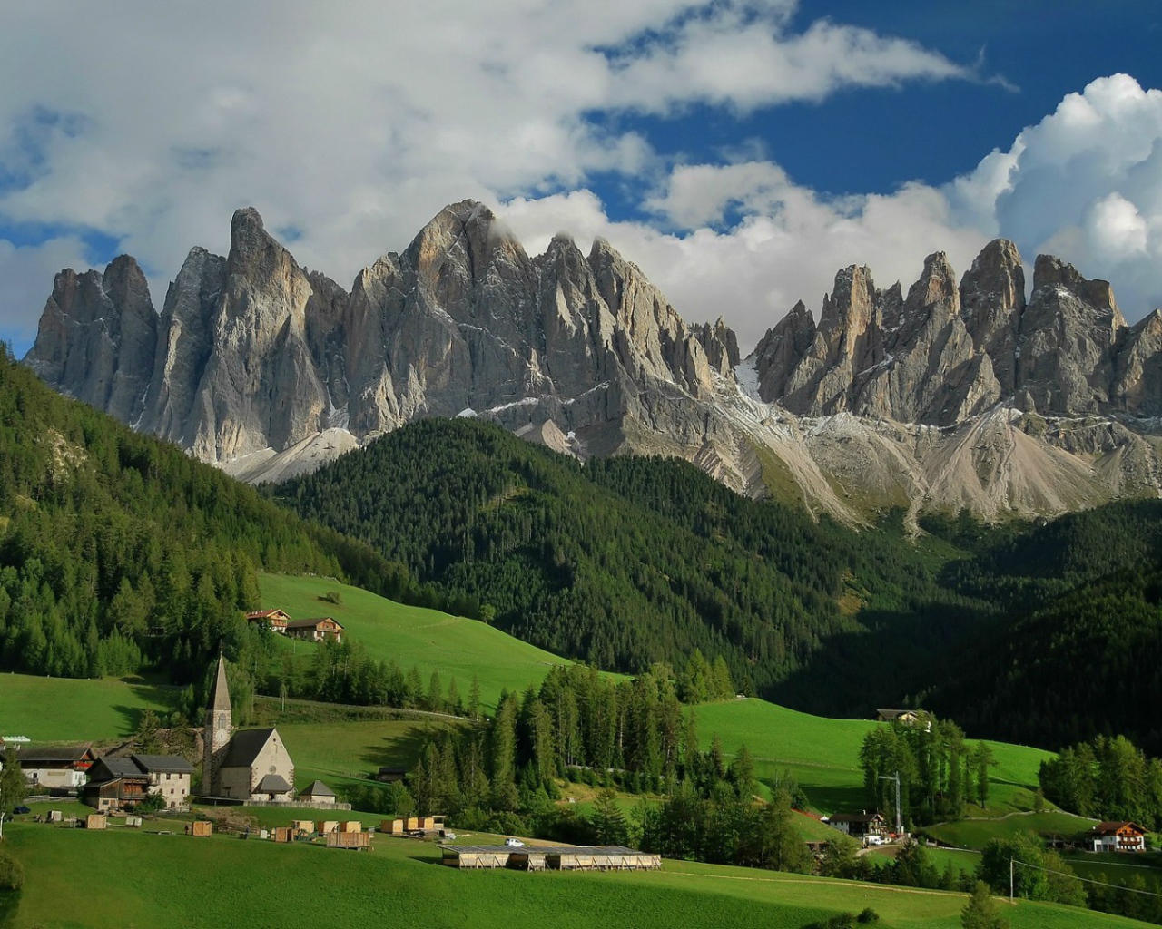 Горы Доломитовые Альпы, Италия