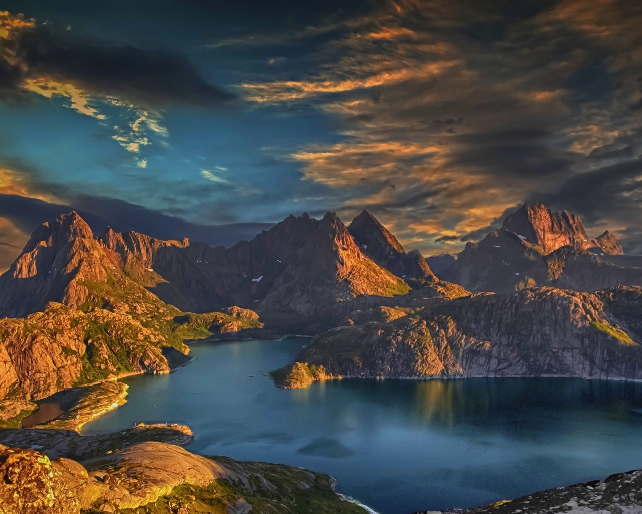 Лофотенские острова в Норвегии