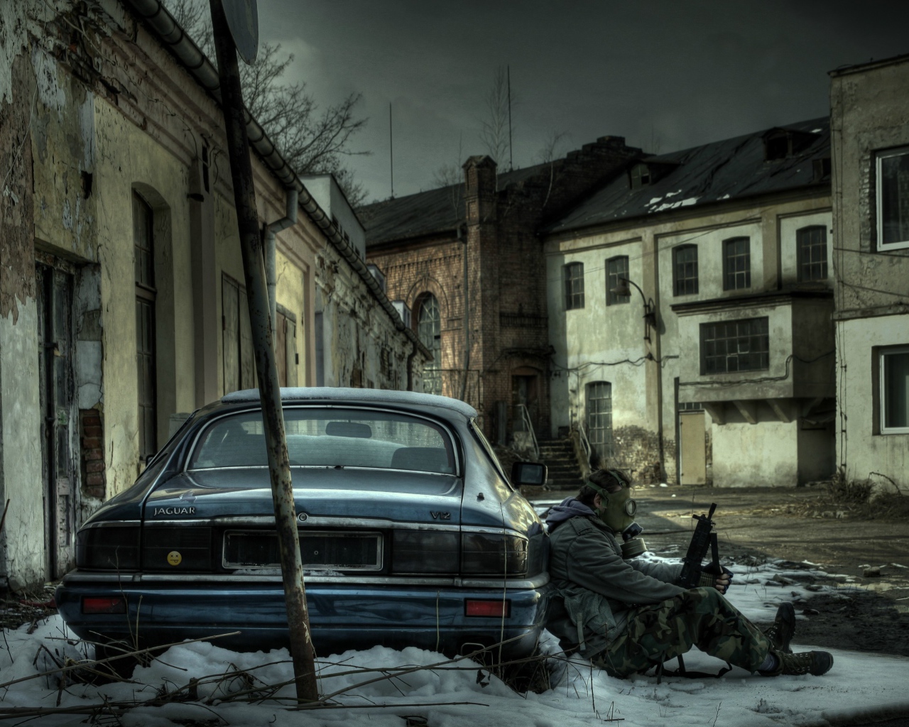 Заброшенный город в Польше