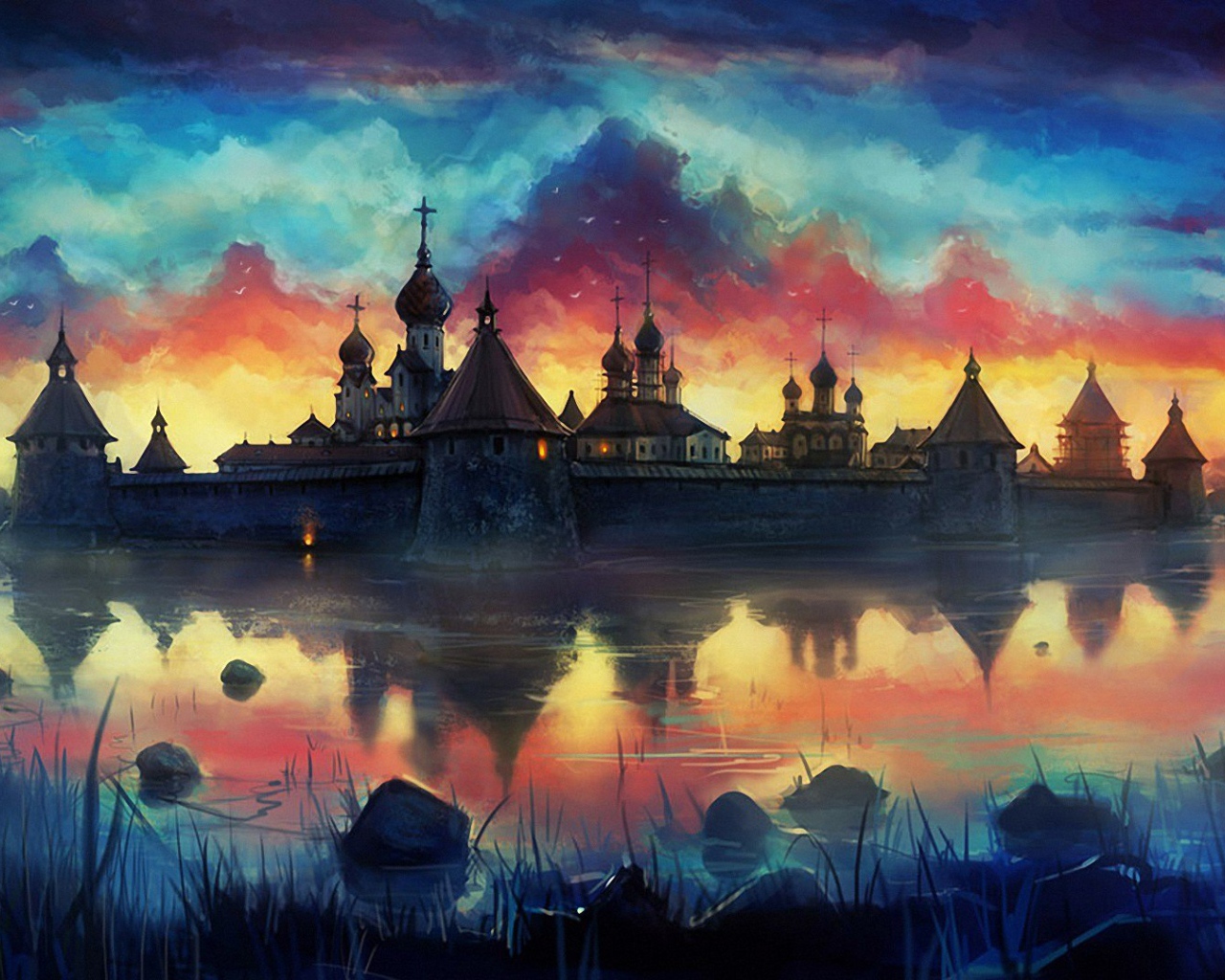 Монастырь на Соловках