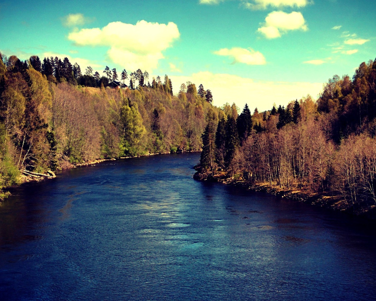Река течет в Швеции