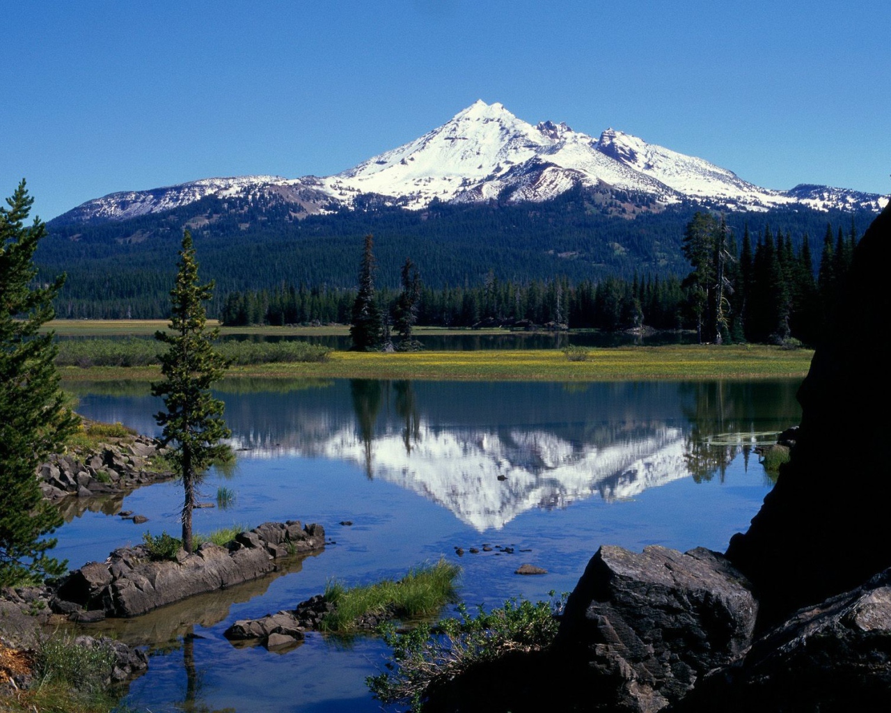 Вулкан Брокен Топ, Орегон