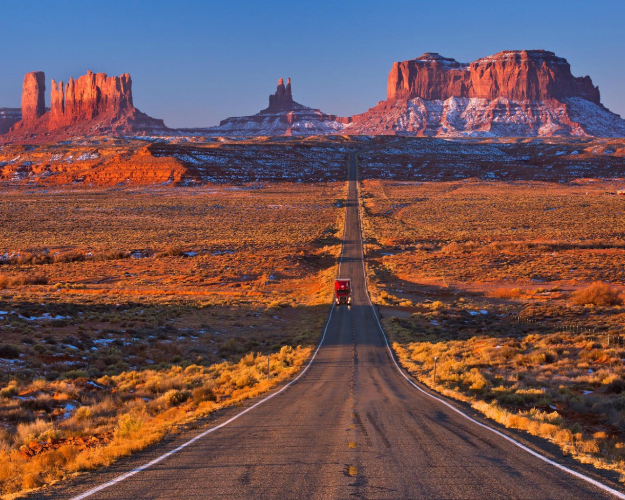 Долина монументов в США