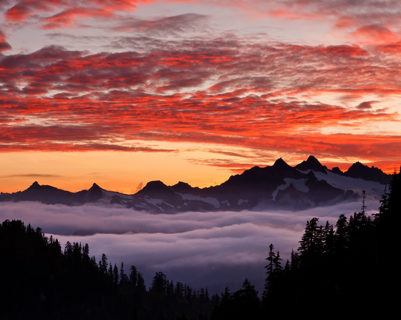 Штат Орегон - гористый штат на северо-западе США