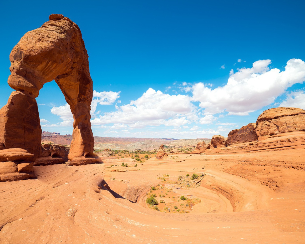 Скалы в Национальном парке, Юта США