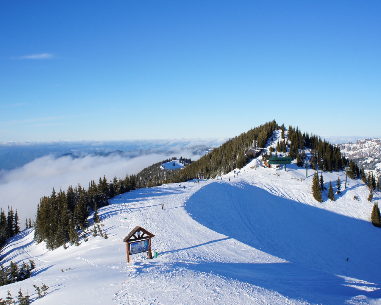 Ski resort in the United States