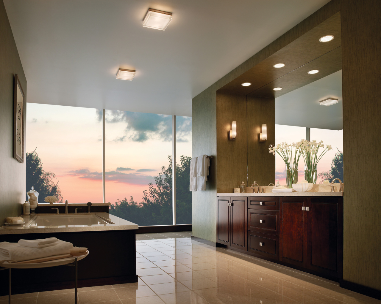 Барная стойка в ванне