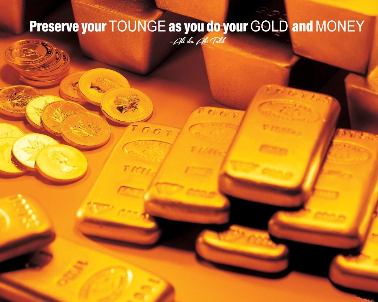 Берегите свой язык как деньги или золото