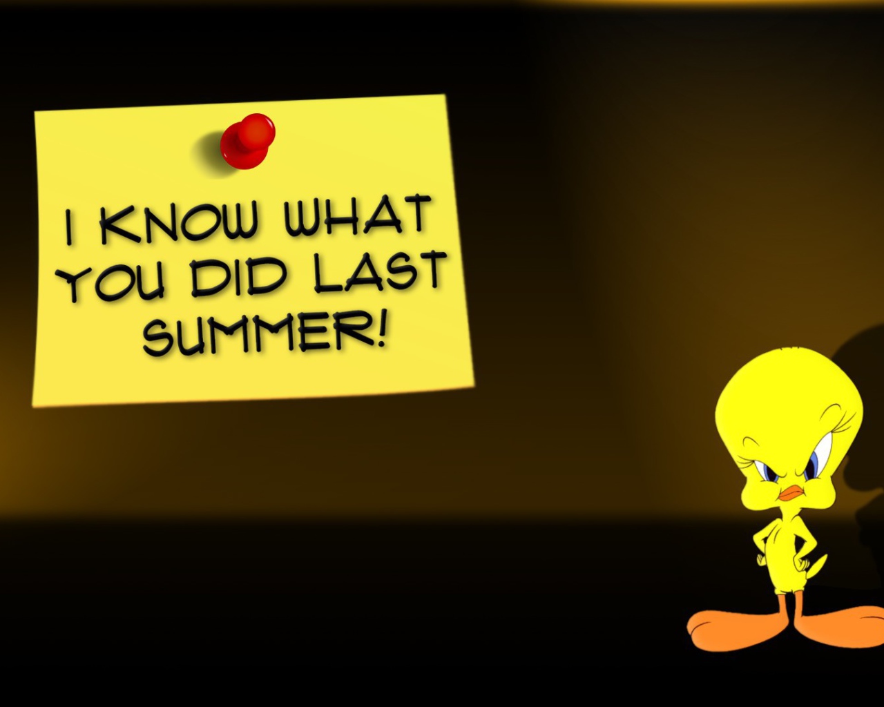 Цыпленок знает, что вы сделали прошлым летом