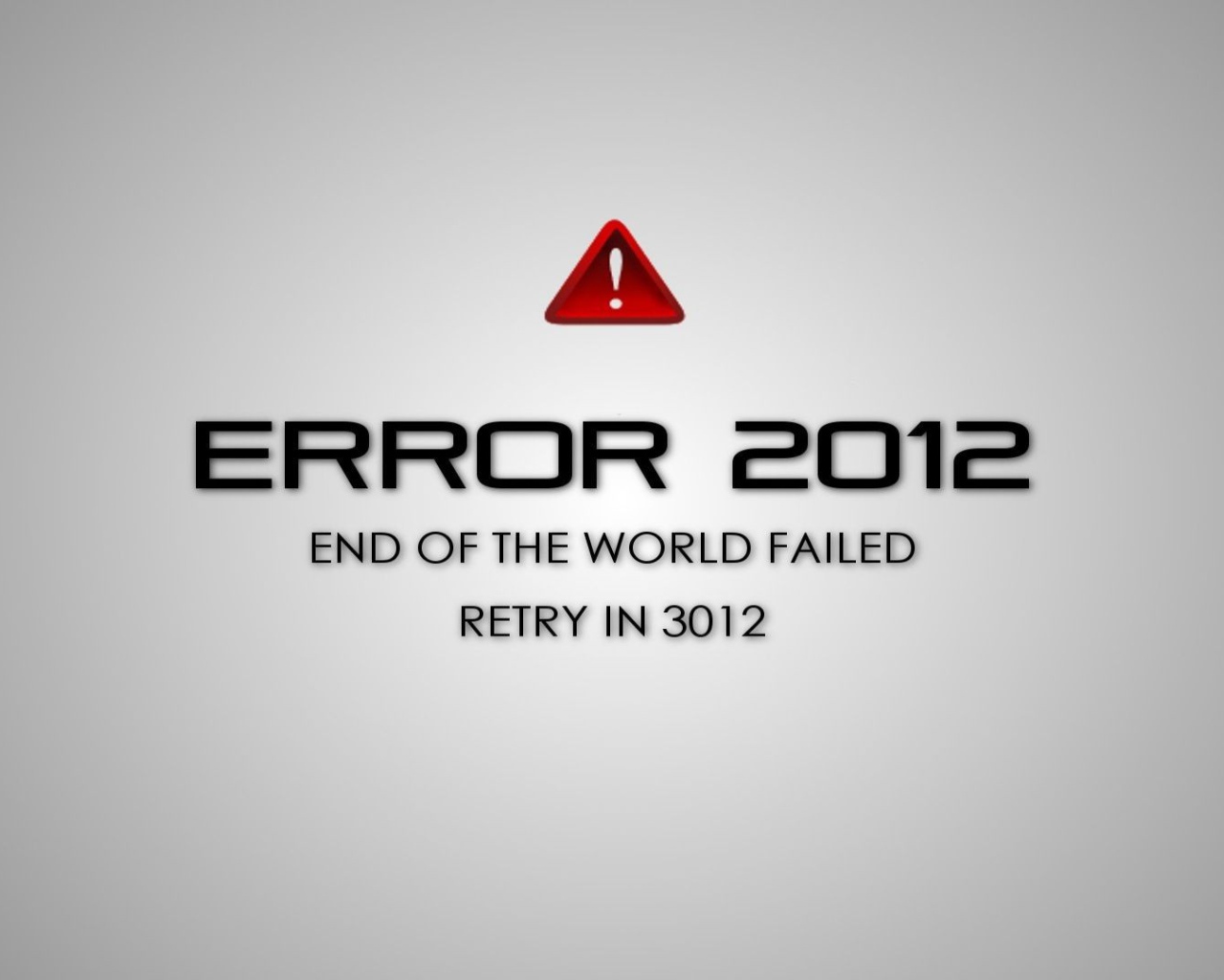 Конец света не удался, попробуйте снова в 3012 году