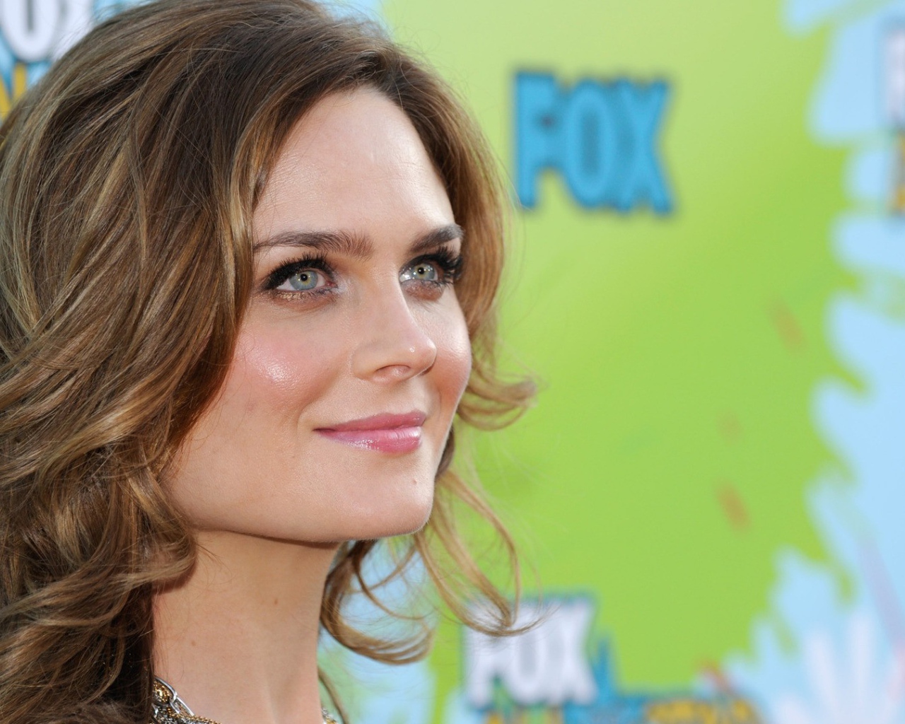 Девушка брюнетка Эмили Дешанель